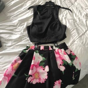 Sequin Hearts 2 Piece Dress